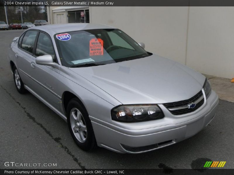 Galaxy Silver Metallic / Medium Gray 2004 Chevrolet Impala LS