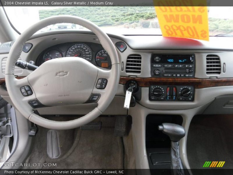 Galaxy Silver Metallic / Medium Gray 2004 Chevrolet Impala LS
