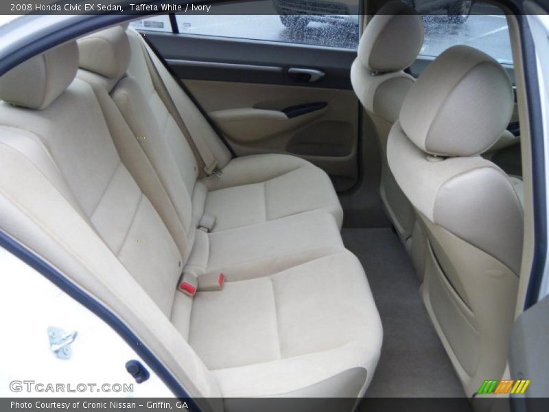 Taffeta White / Ivory 2008 Honda Civic EX Sedan