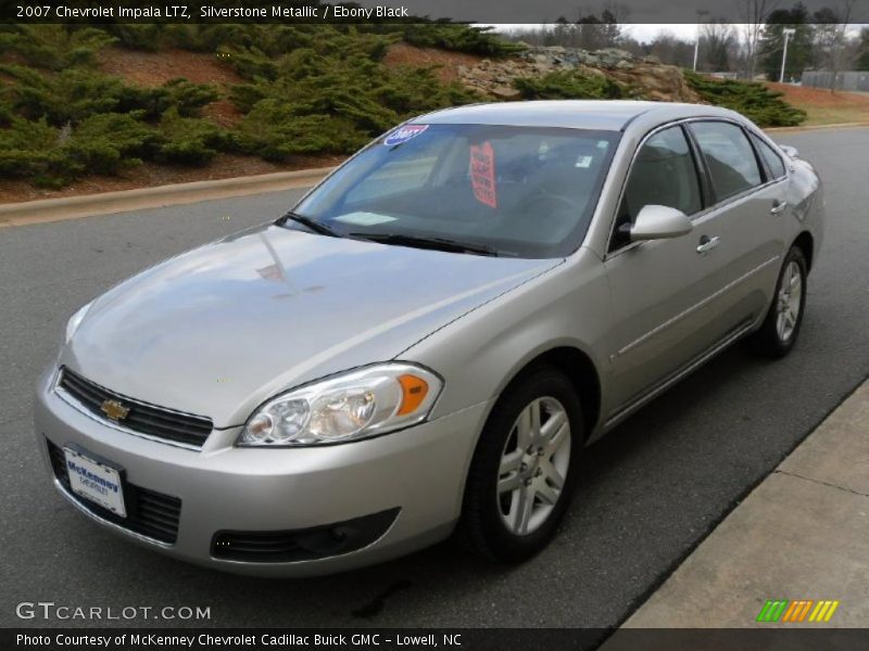 Silverstone Metallic / Ebony Black 2007 Chevrolet Impala LTZ