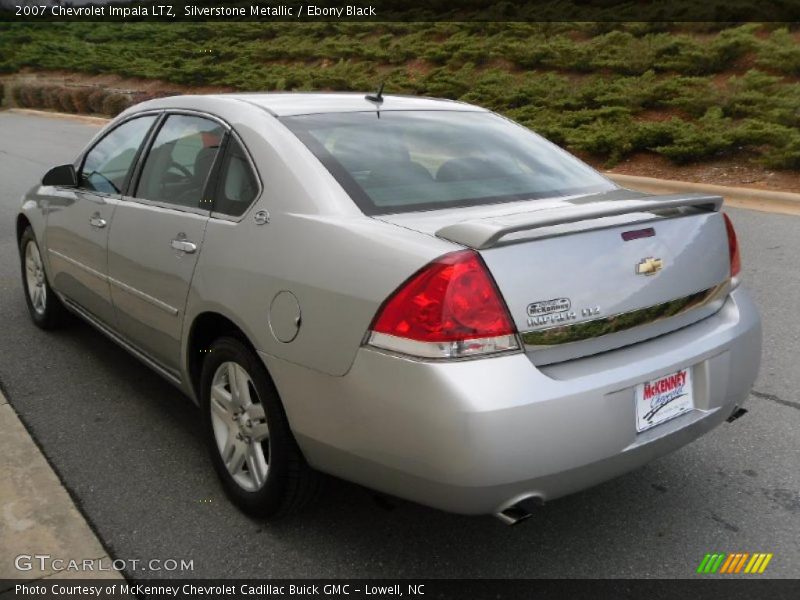Silverstone Metallic / Ebony Black 2007 Chevrolet Impala LTZ