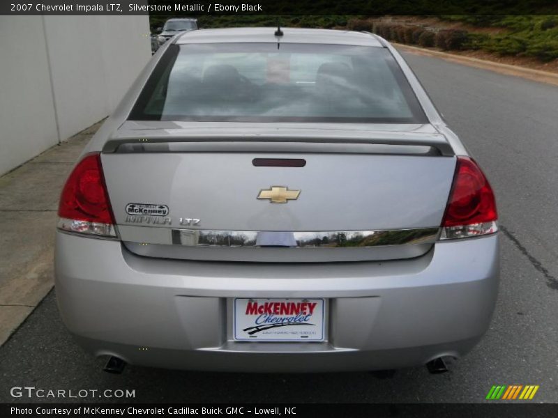Silverstone Metallic / Ebony Black 2007 Chevrolet Impala LTZ