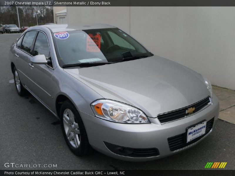 Silverstone Metallic / Ebony Black 2007 Chevrolet Impala LTZ