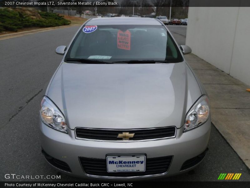 Silverstone Metallic / Ebony Black 2007 Chevrolet Impala LTZ