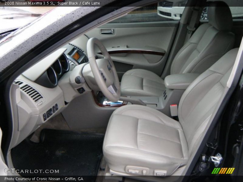Super Black / Cafe Latte 2008 Nissan Maxima 3.5 SL