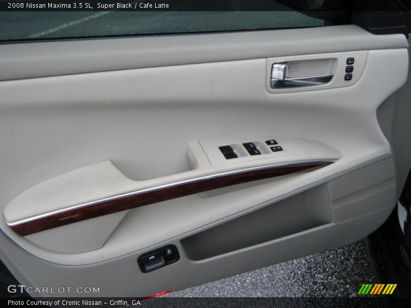 Super Black / Cafe Latte 2008 Nissan Maxima 3.5 SL
