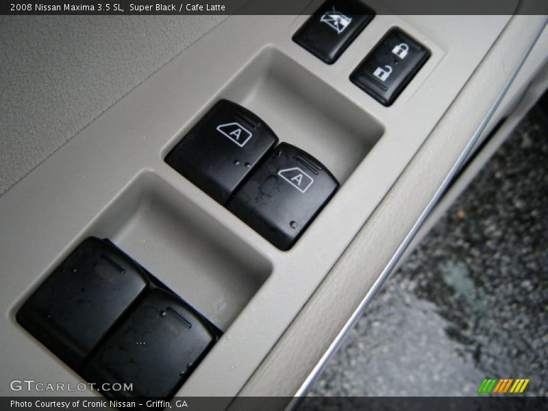 Super Black / Cafe Latte 2008 Nissan Maxima 3.5 SL