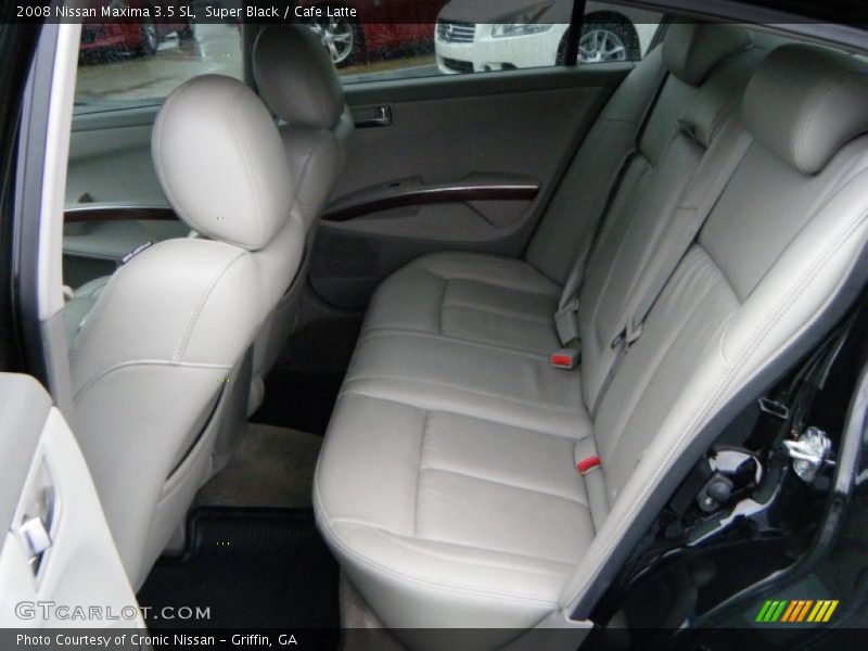 Super Black / Cafe Latte 2008 Nissan Maxima 3.5 SL