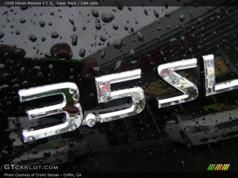 Super Black / Cafe Latte 2008 Nissan Maxima 3.5 SL