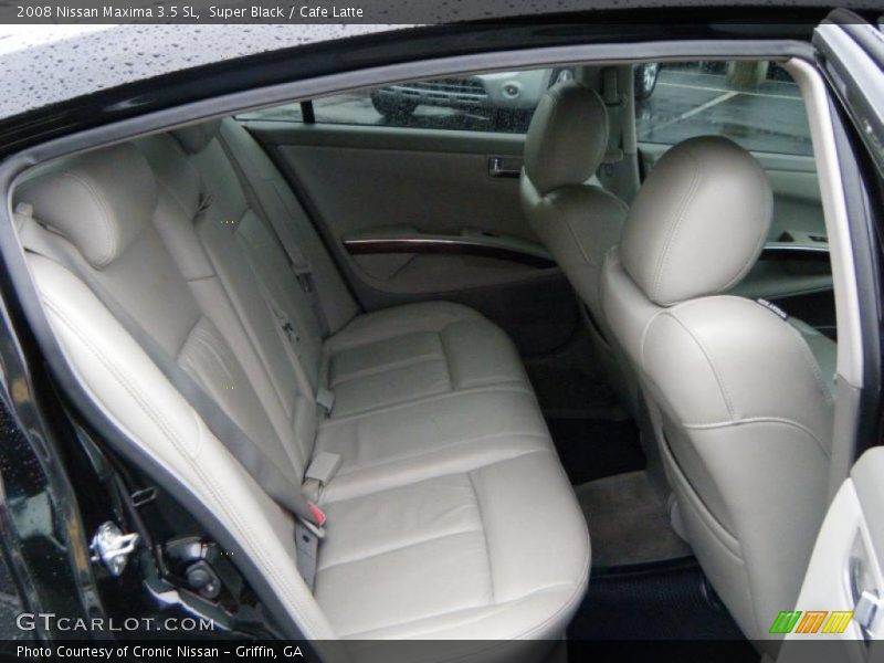 Super Black / Cafe Latte 2008 Nissan Maxima 3.5 SL