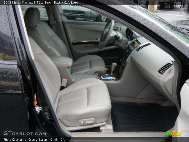 Super Black / Cafe Latte 2008 Nissan Maxima 3.5 SL