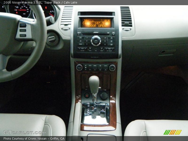 Super Black / Cafe Latte 2008 Nissan Maxima 3.5 SL