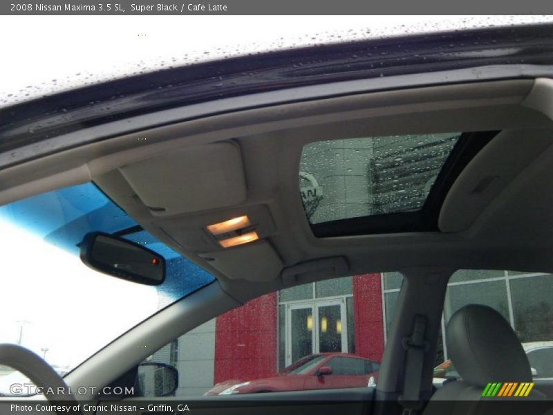 Super Black / Cafe Latte 2008 Nissan Maxima 3.5 SL