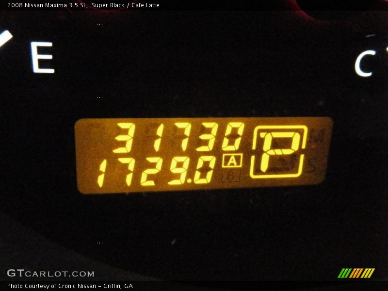 Super Black / Cafe Latte 2008 Nissan Maxima 3.5 SL