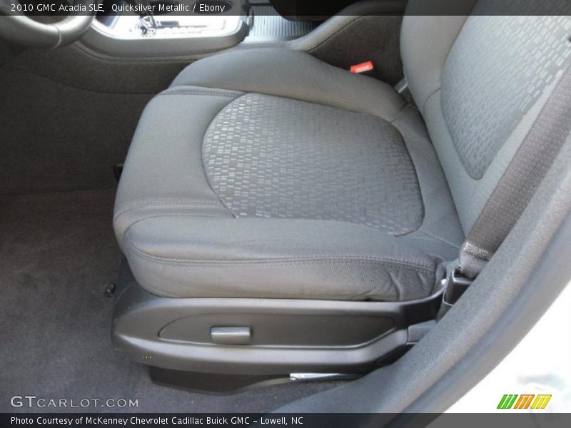Quicksilver Metallic / Ebony 2010 GMC Acadia SLE