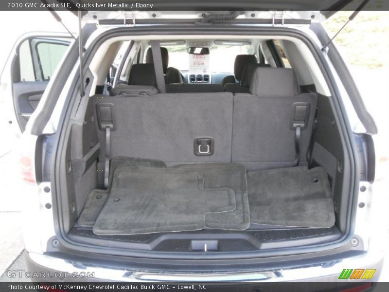 Quicksilver Metallic / Ebony 2010 GMC Acadia SLE