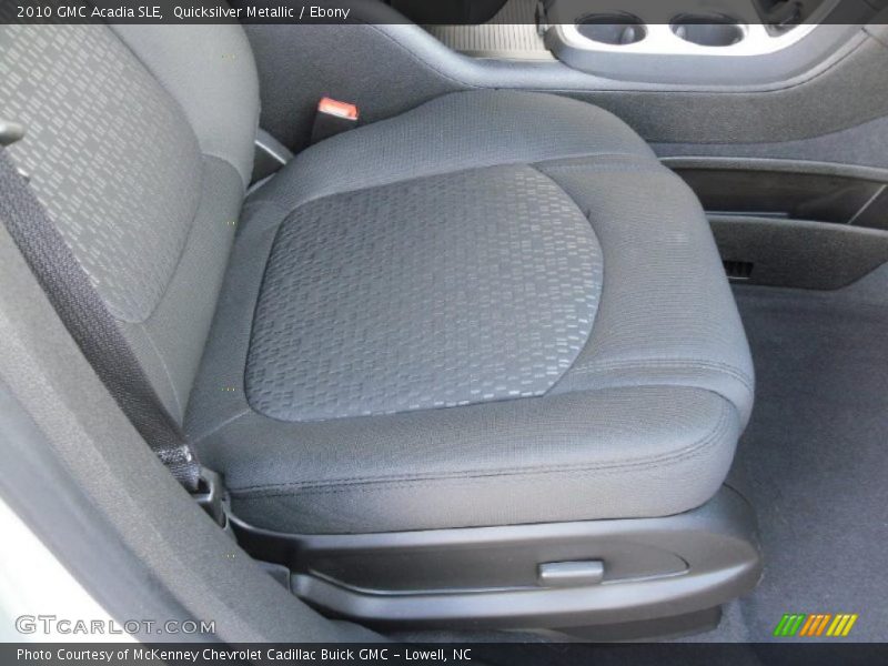 Quicksilver Metallic / Ebony 2010 GMC Acadia SLE