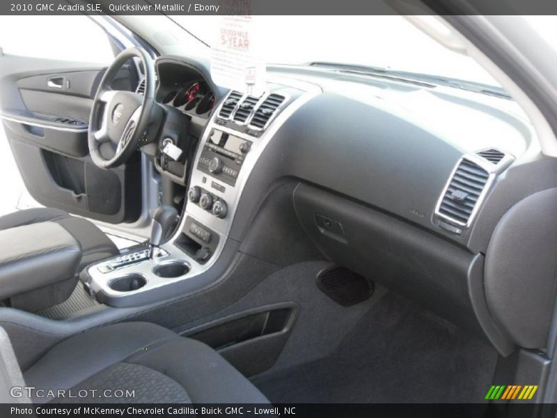 Quicksilver Metallic / Ebony 2010 GMC Acadia SLE