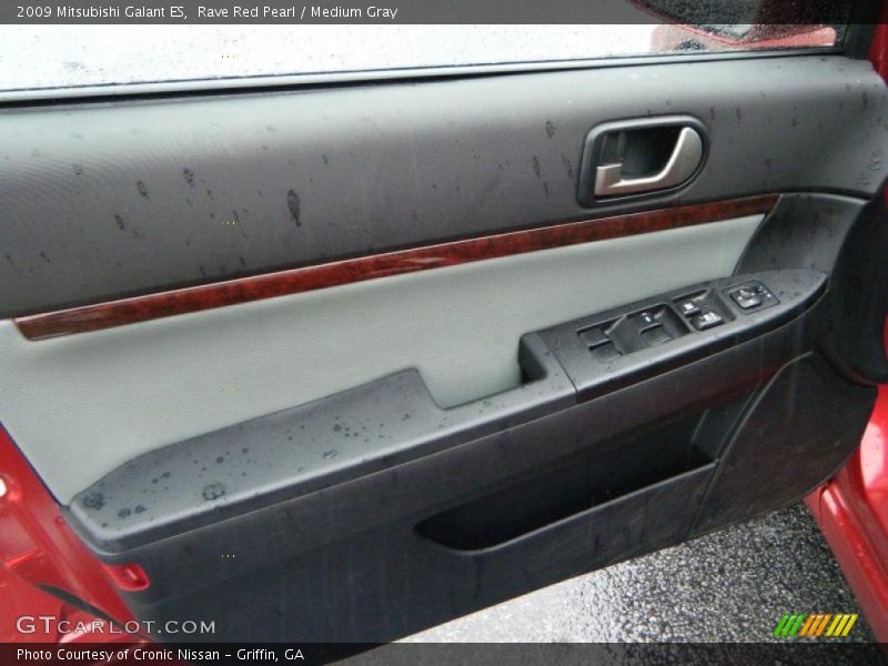 Rave Red Pearl / Medium Gray 2009 Mitsubishi Galant ES