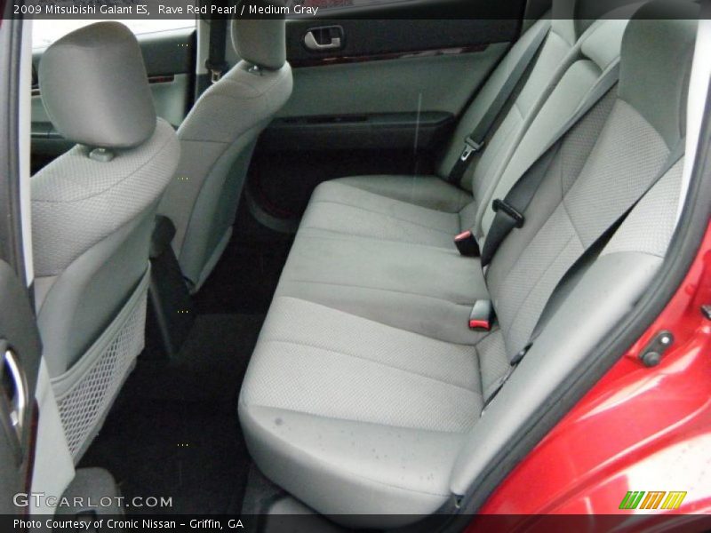 Rave Red Pearl / Medium Gray 2009 Mitsubishi Galant ES