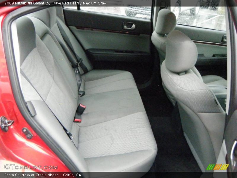 Rave Red Pearl / Medium Gray 2009 Mitsubishi Galant ES