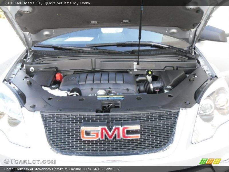 Quicksilver Metallic / Ebony 2010 GMC Acadia SLE