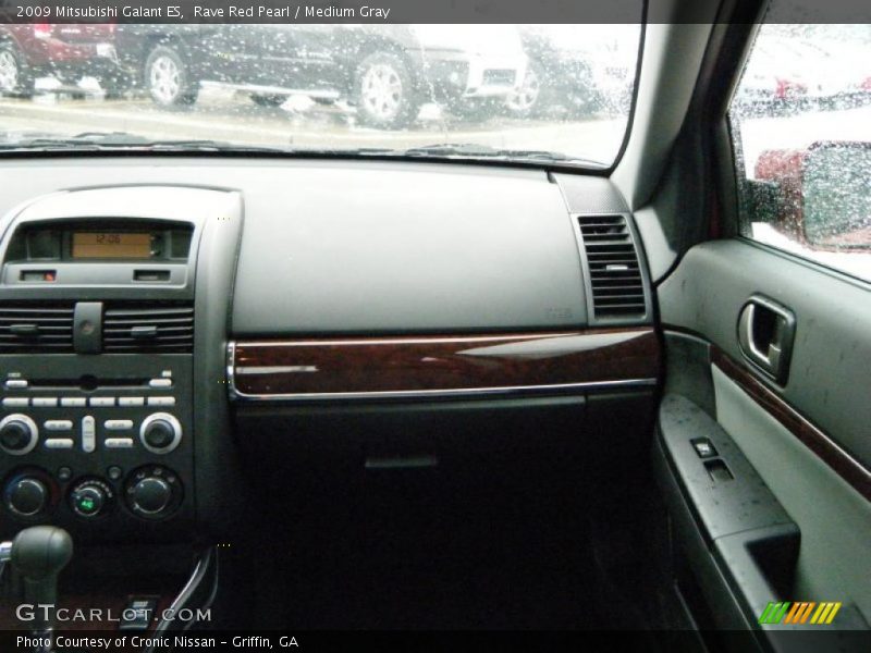 Rave Red Pearl / Medium Gray 2009 Mitsubishi Galant ES