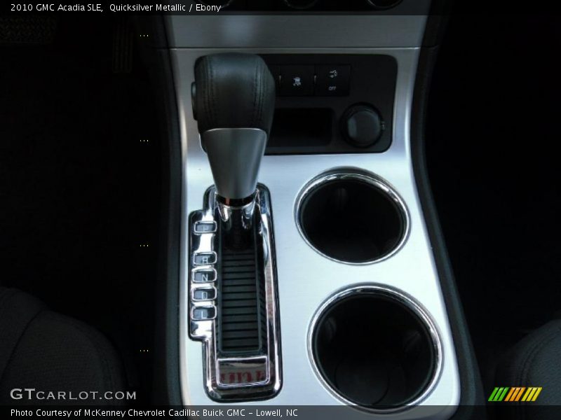 Quicksilver Metallic / Ebony 2010 GMC Acadia SLE