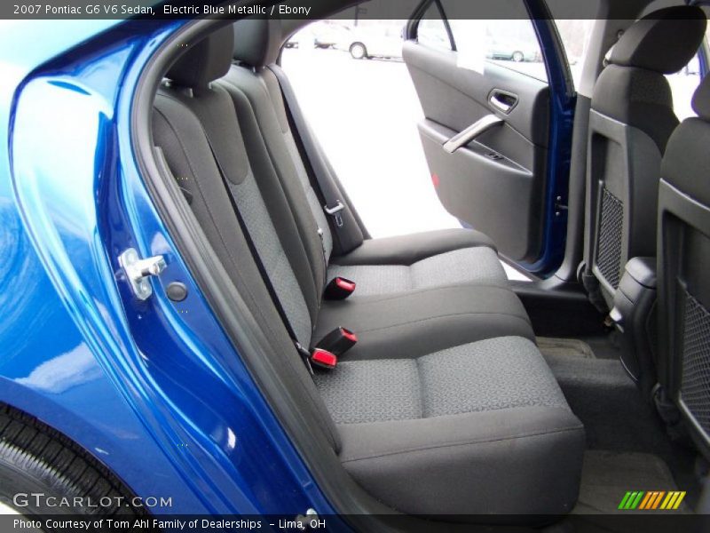 Electric Blue Metallic / Ebony 2007 Pontiac G6 V6 Sedan