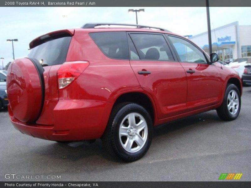 Barcelona Red Pearl / Ash 2008 Toyota RAV4 I4