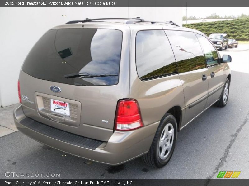Arizona Beige Metallic / Pebble Beige 2005 Ford Freestar SE
