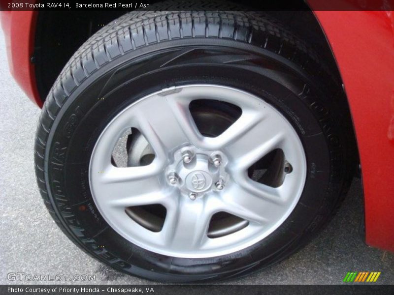 Barcelona Red Pearl / Ash 2008 Toyota RAV4 I4