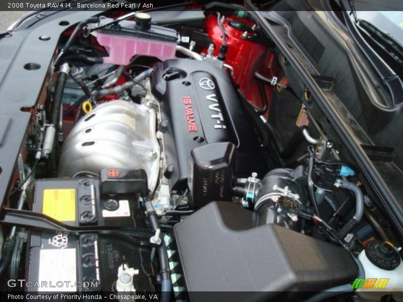 Barcelona Red Pearl / Ash 2008 Toyota RAV4 I4