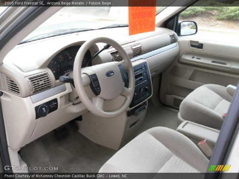 Arizona Beige Metallic / Pebble Beige 2005 Ford Freestar SE