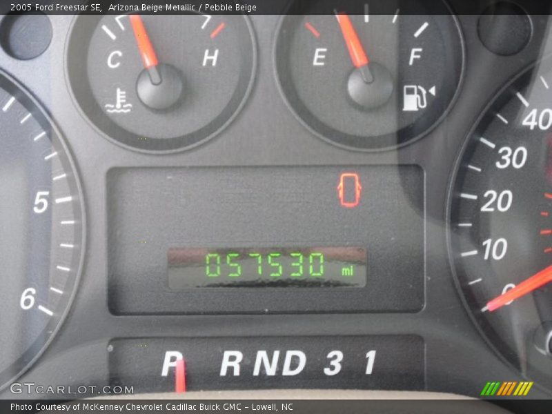 Arizona Beige Metallic / Pebble Beige 2005 Ford Freestar SE