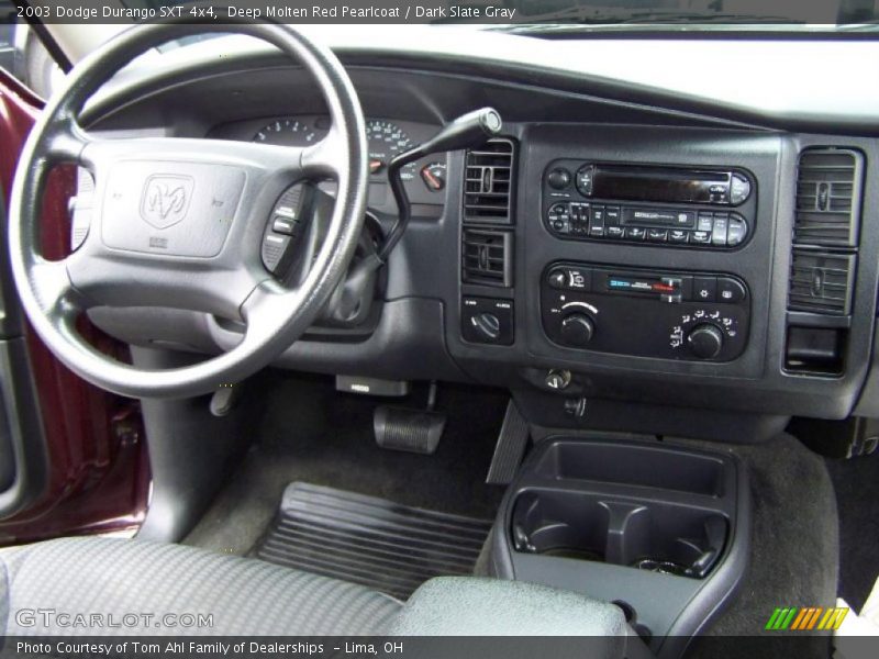 Deep Molten Red Pearlcoat / Dark Slate Gray 2003 Dodge Durango SXT 4x4