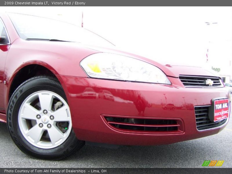Victory Red / Ebony 2009 Chevrolet Impala LT