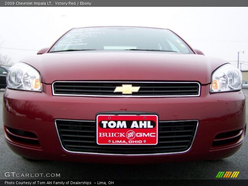 Victory Red / Ebony 2009 Chevrolet Impala LT