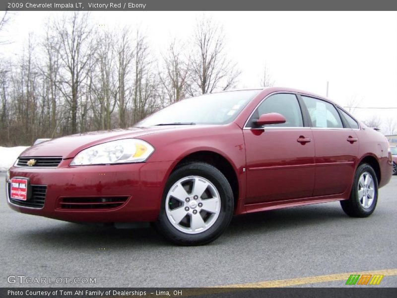 Victory Red / Ebony 2009 Chevrolet Impala LT