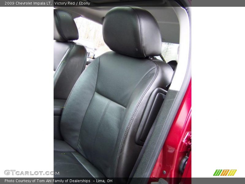 Victory Red / Ebony 2009 Chevrolet Impala LT
