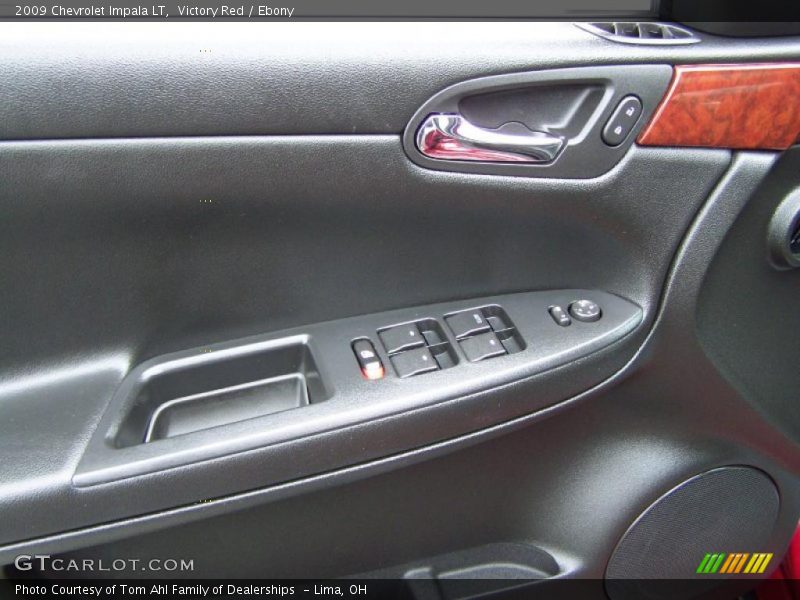 Victory Red / Ebony 2009 Chevrolet Impala LT