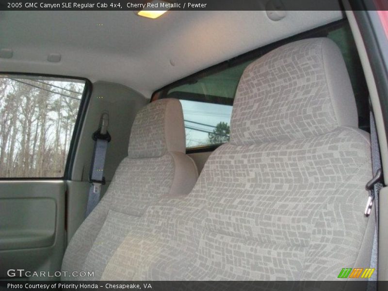 Cherry Red Metallic / Pewter 2005 GMC Canyon SLE Regular Cab 4x4
