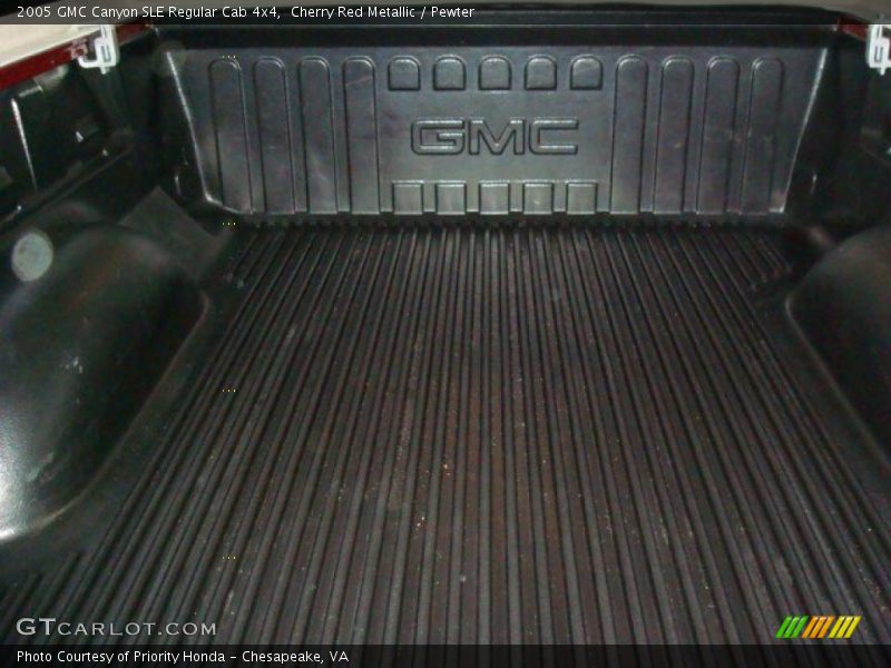 Cherry Red Metallic / Pewter 2005 GMC Canyon SLE Regular Cab 4x4