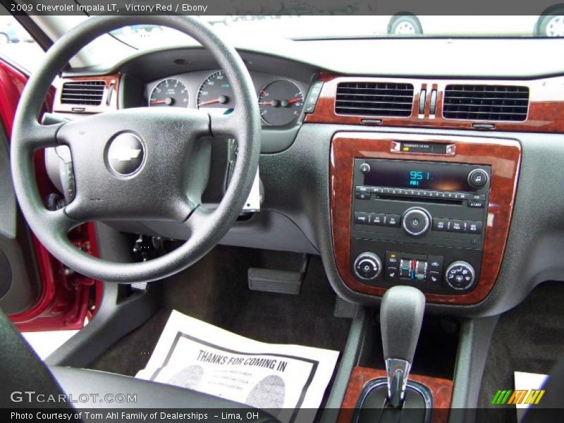 Victory Red / Ebony 2009 Chevrolet Impala LT