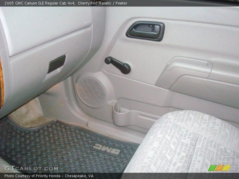 Cherry Red Metallic / Pewter 2005 GMC Canyon SLE Regular Cab 4x4