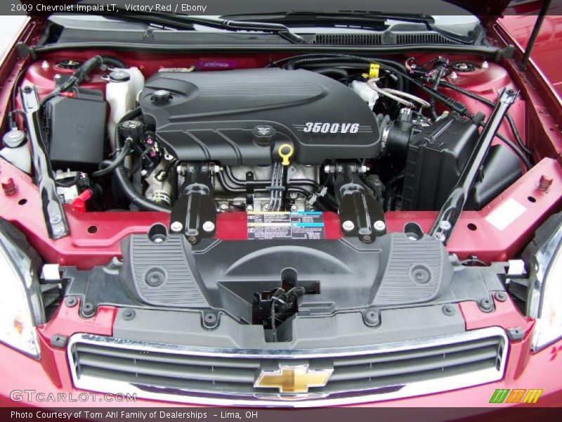 Victory Red / Ebony 2009 Chevrolet Impala LT