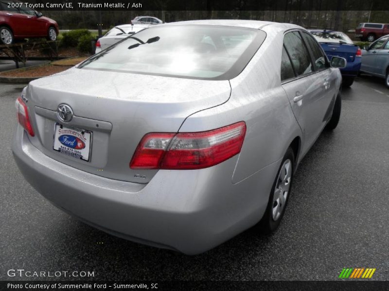 Titanium Metallic / Ash 2007 Toyota Camry LE
