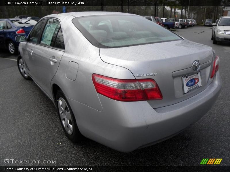 Titanium Metallic / Ash 2007 Toyota Camry LE