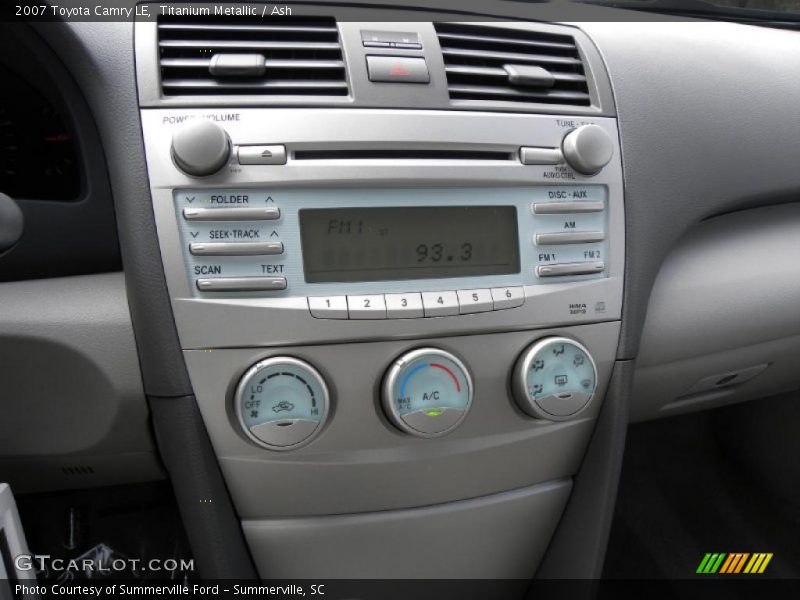 Titanium Metallic / Ash 2007 Toyota Camry LE
