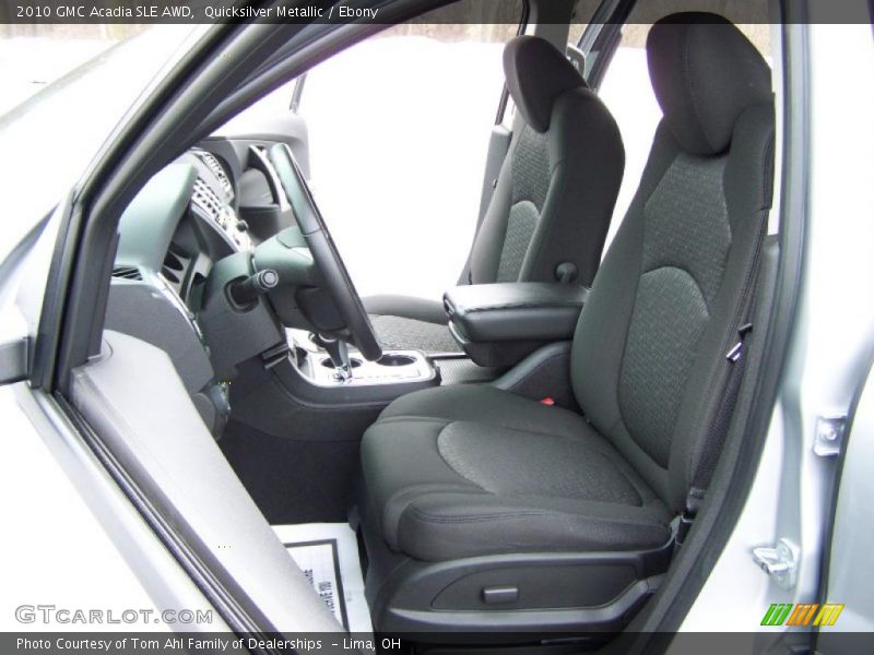 Quicksilver Metallic / Ebony 2010 GMC Acadia SLE AWD